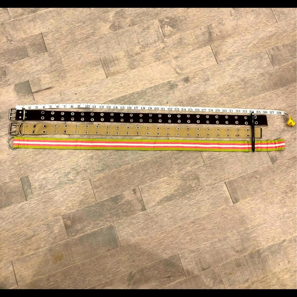 3 belts for $5